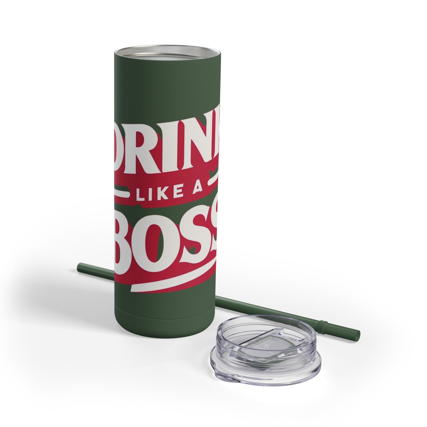 Drink Like A Boss - Maars Maker Skinny Matte Tumbler, 20oz - Creatively Designed Shop
