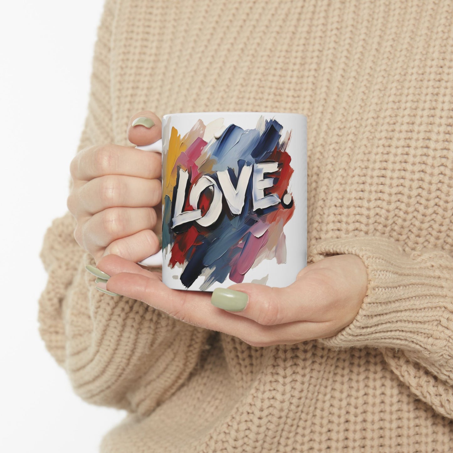 Love Splash - Ceramic Mug (11oz & 15oz) - Creatively Designed Shop