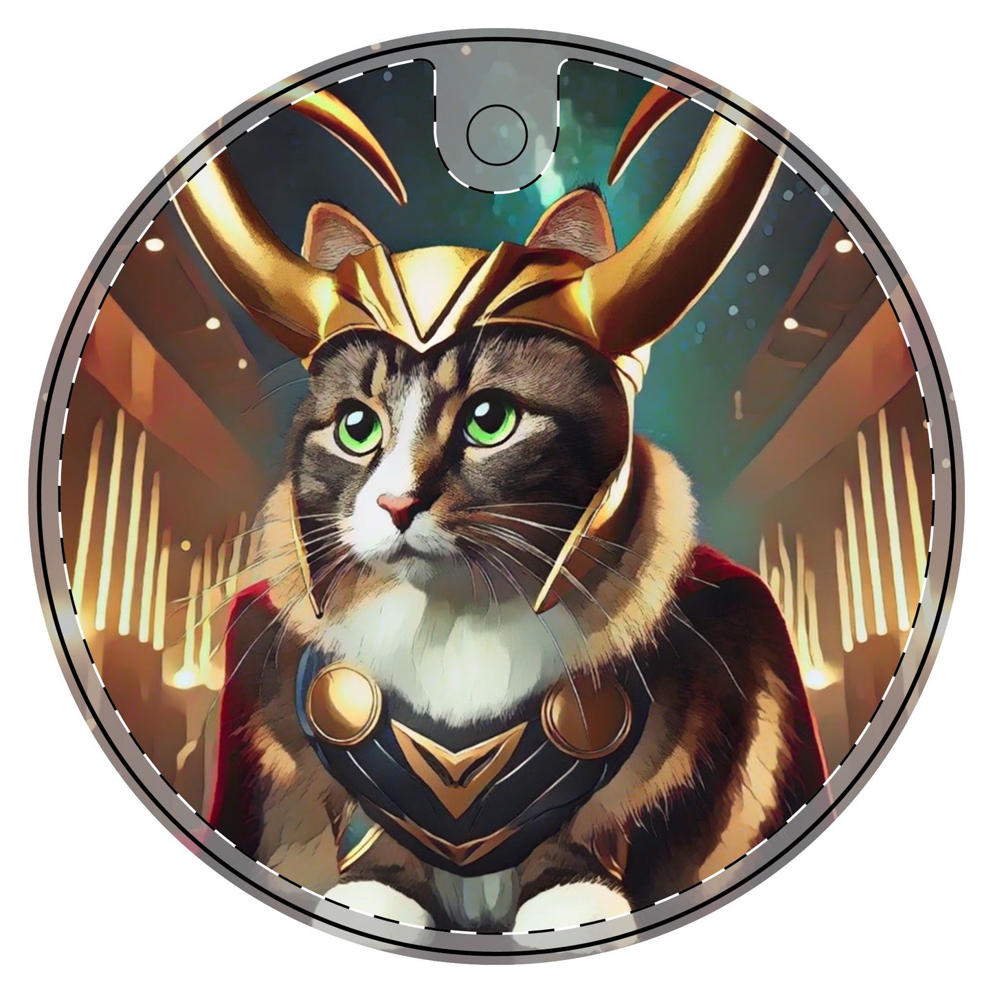 "A Very Loki Christmas" - Ceramic Decoration Ornament, (1pc) - Creatively Designed Shop