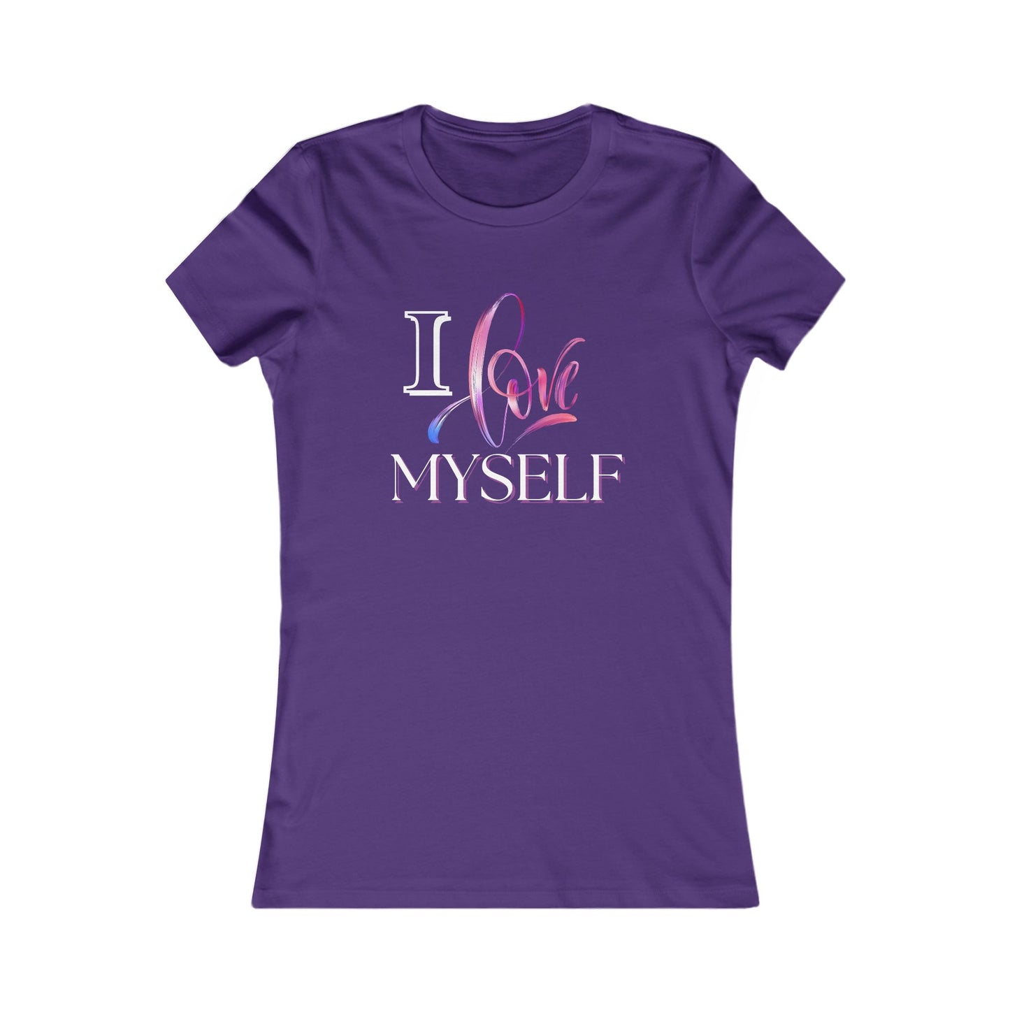 "I Love Myself" - Women's Favorite Tee - Creatively Designed Shop