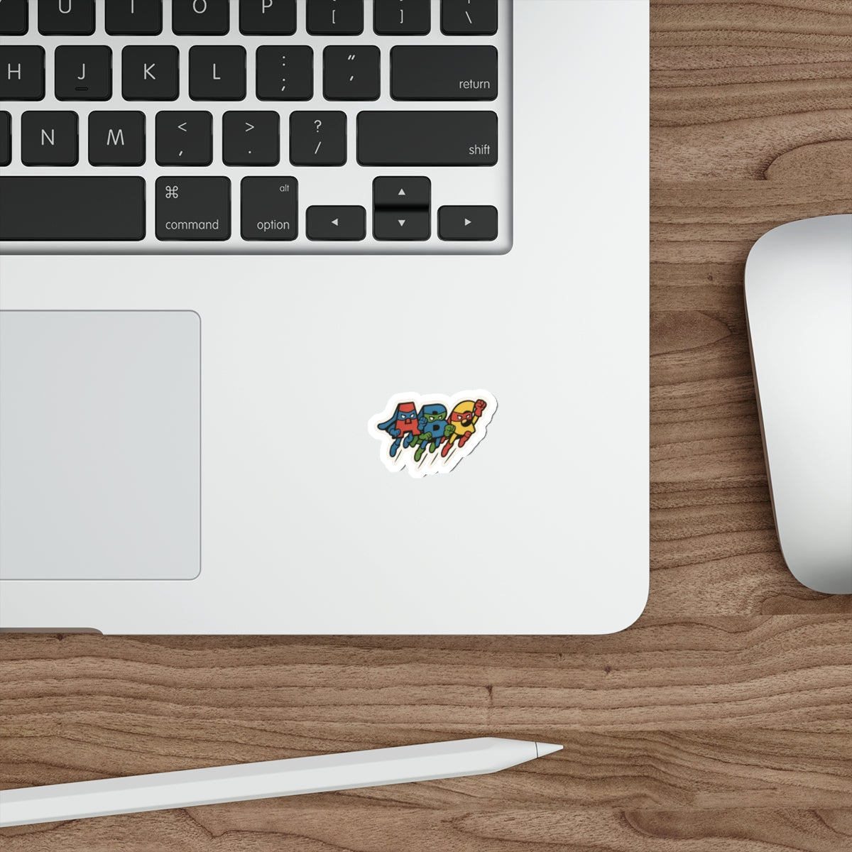 ABC Superheroes - Die-Cut Sticker