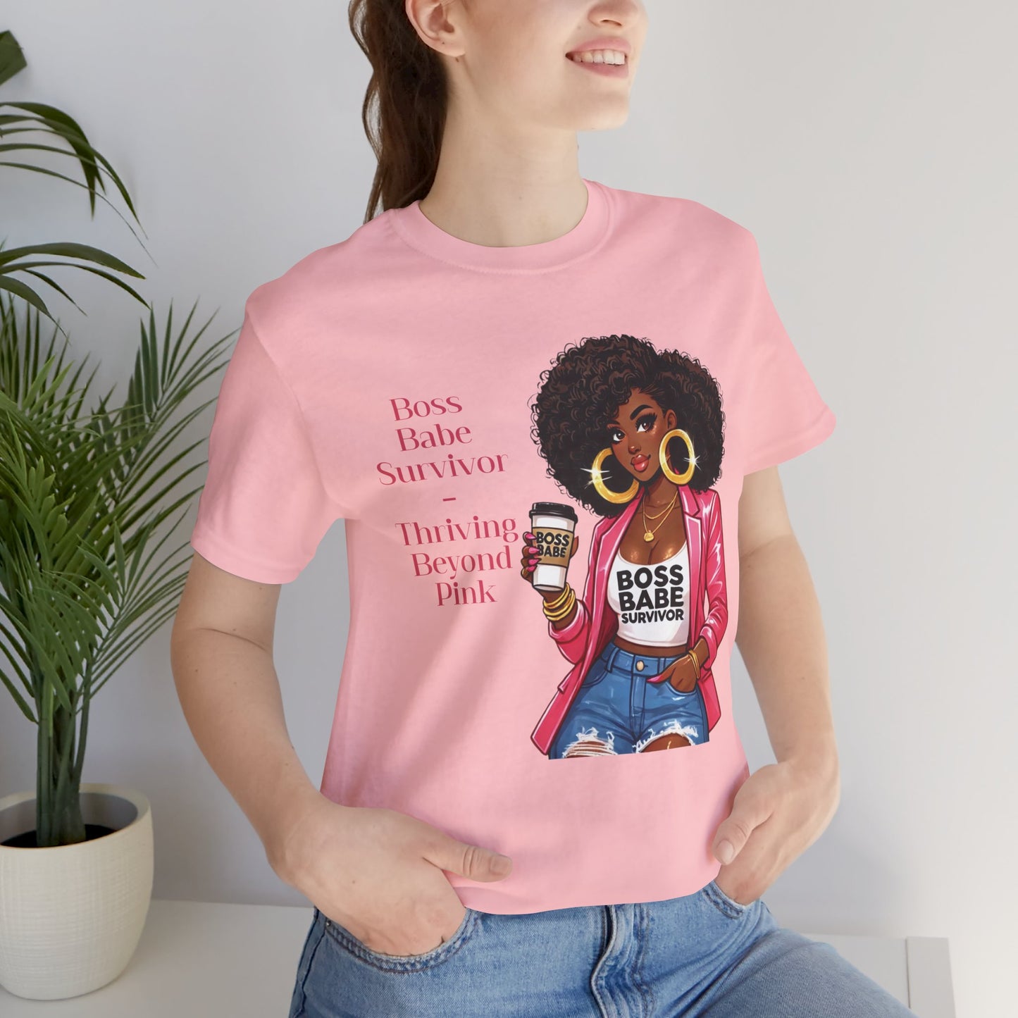 Boss Babe Survivor - Unisex Jersey Short Sleeve Tee