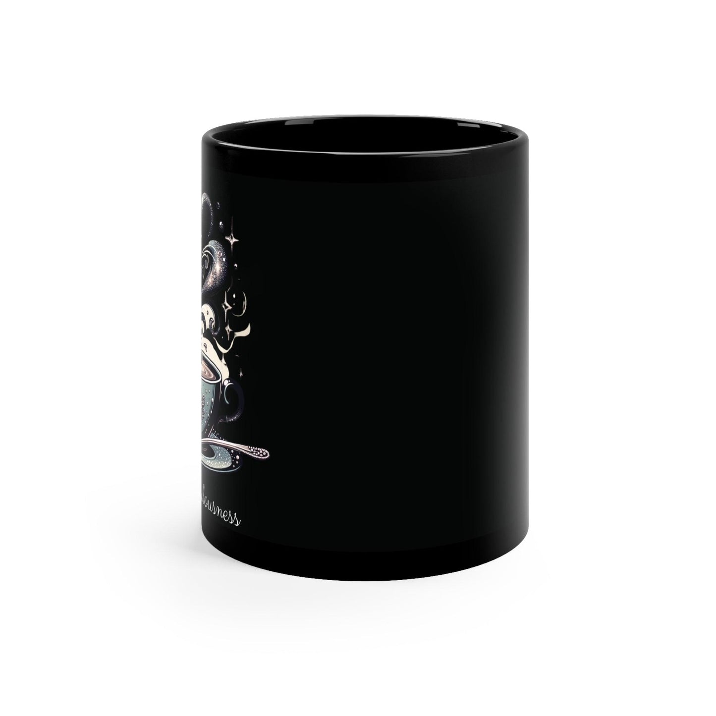 A Steamy Cup of Fabulousness - Black Coffee Mug, 11oz - Creatively Designed Shop