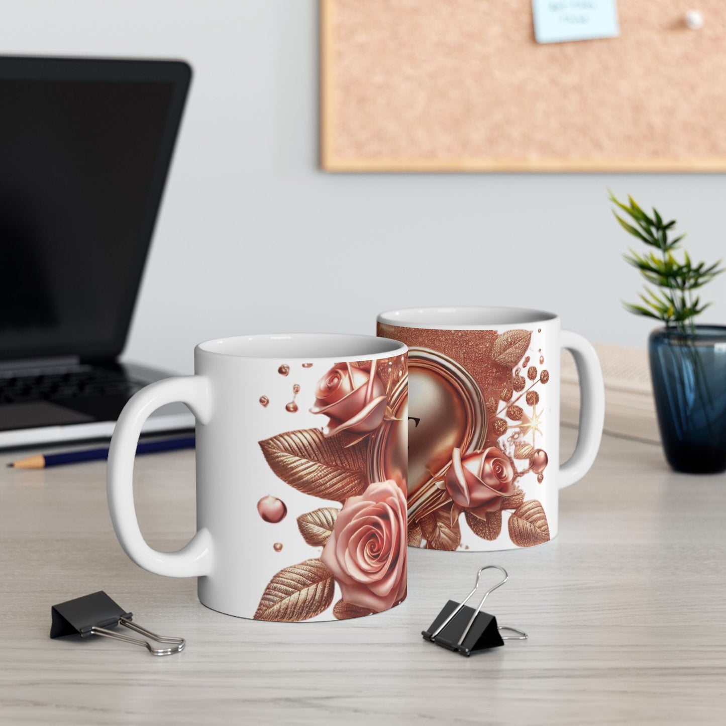 Love Rosegold - Ceramic Mug (11oz & 15oz) - Creatively Designed Shop
