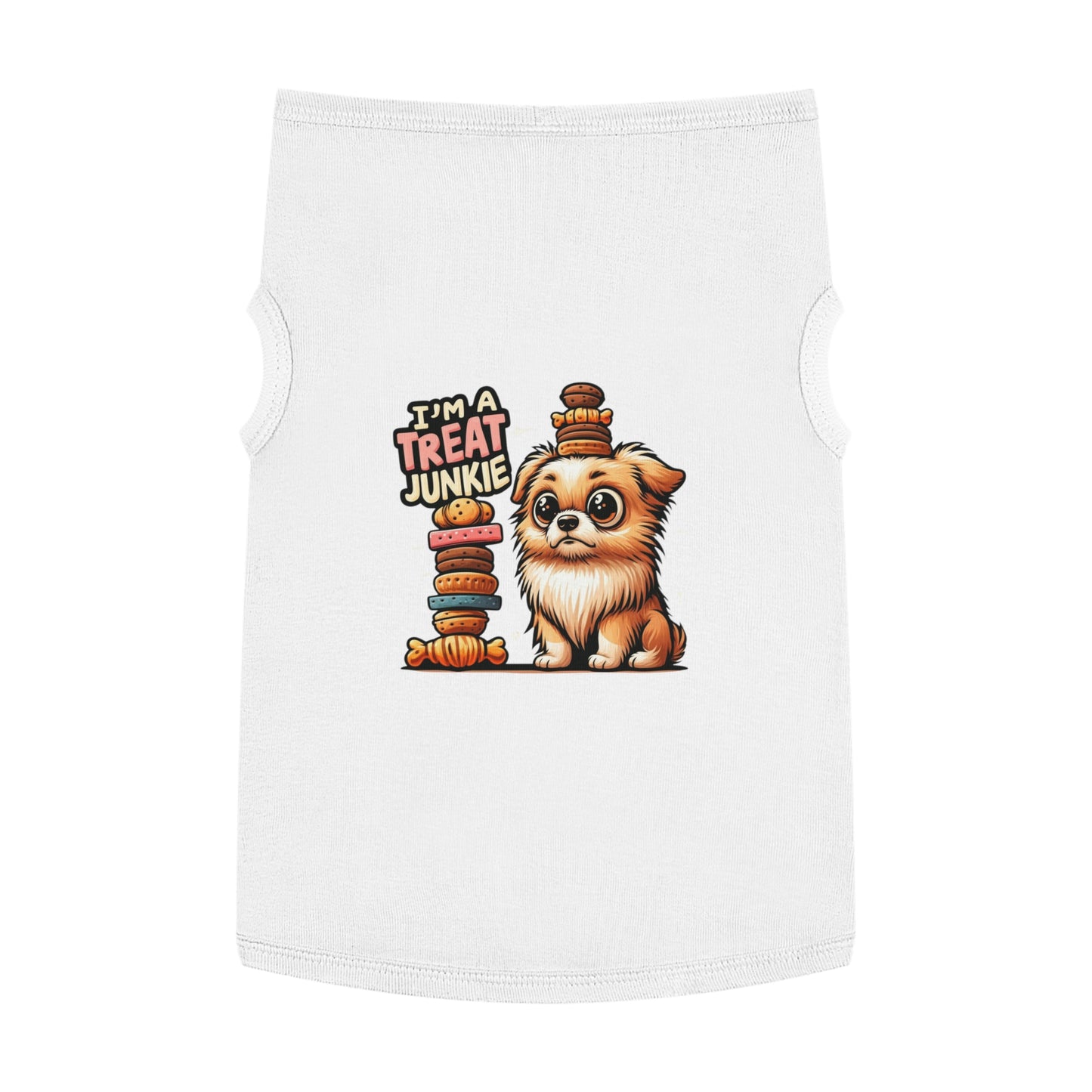 I'm A Treat Junkie - Pet Tank Top - Creatively Designed Shop