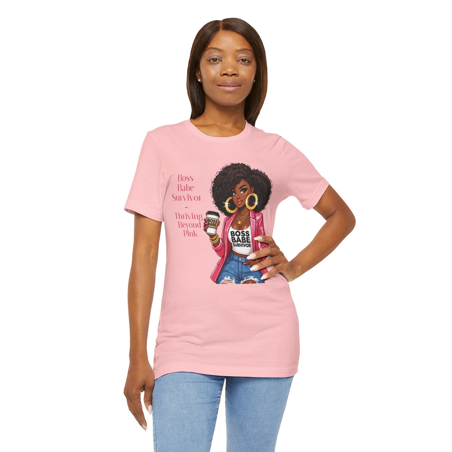 Boss Babe Survivor - Unisex Jersey Short Sleeve Tee