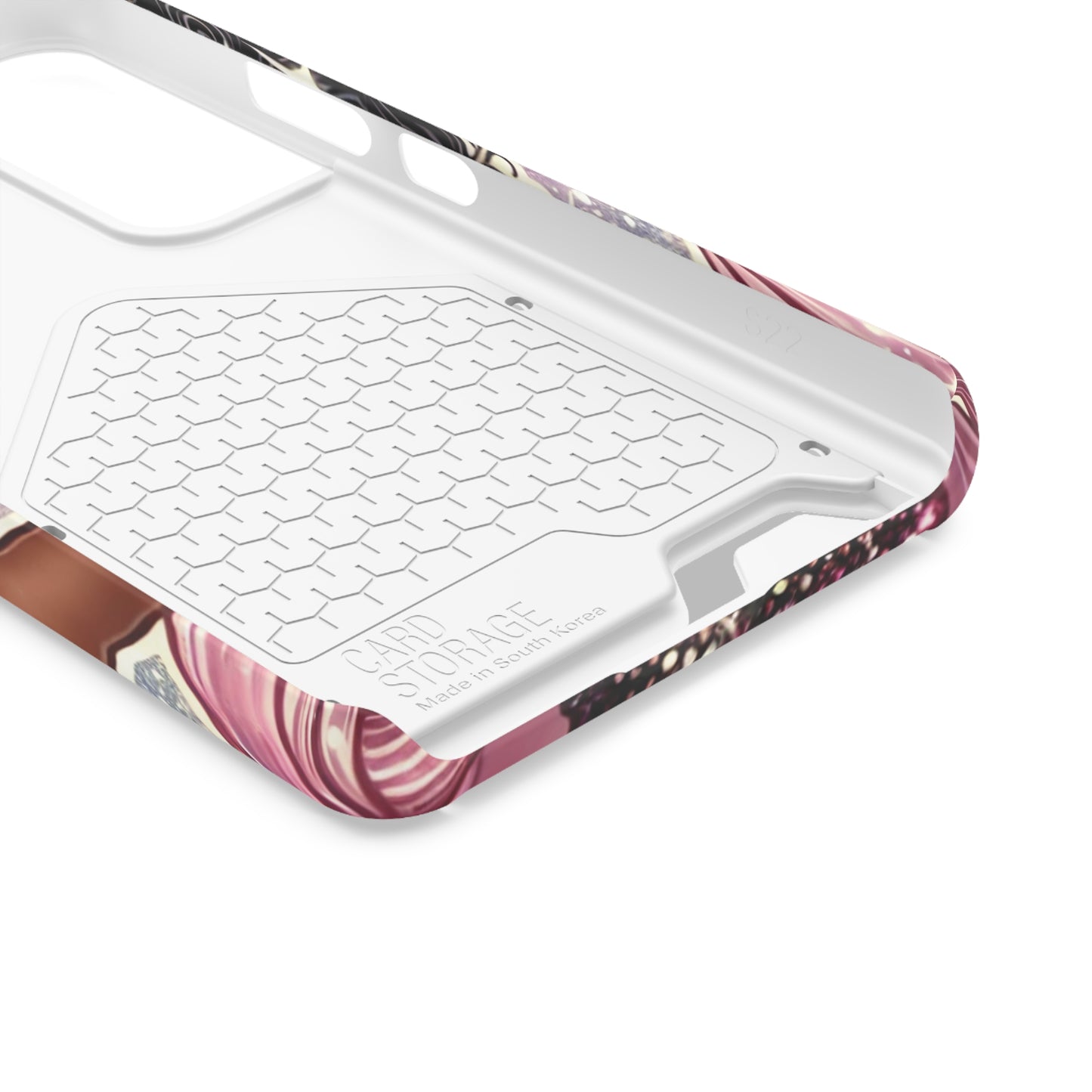 "Gorgeous" - Phone Case With Card Holder - Creatively Designed Shop
