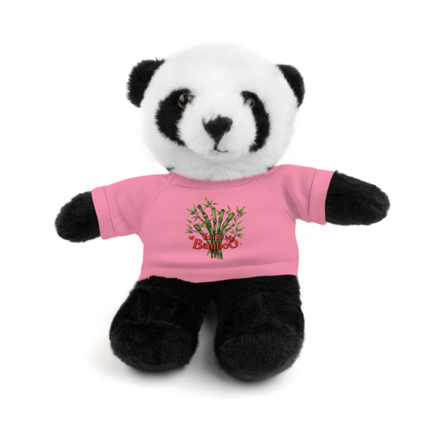 'You're My Bamboo' - Stuffed Panda with Tee - Creatively Designed Shop