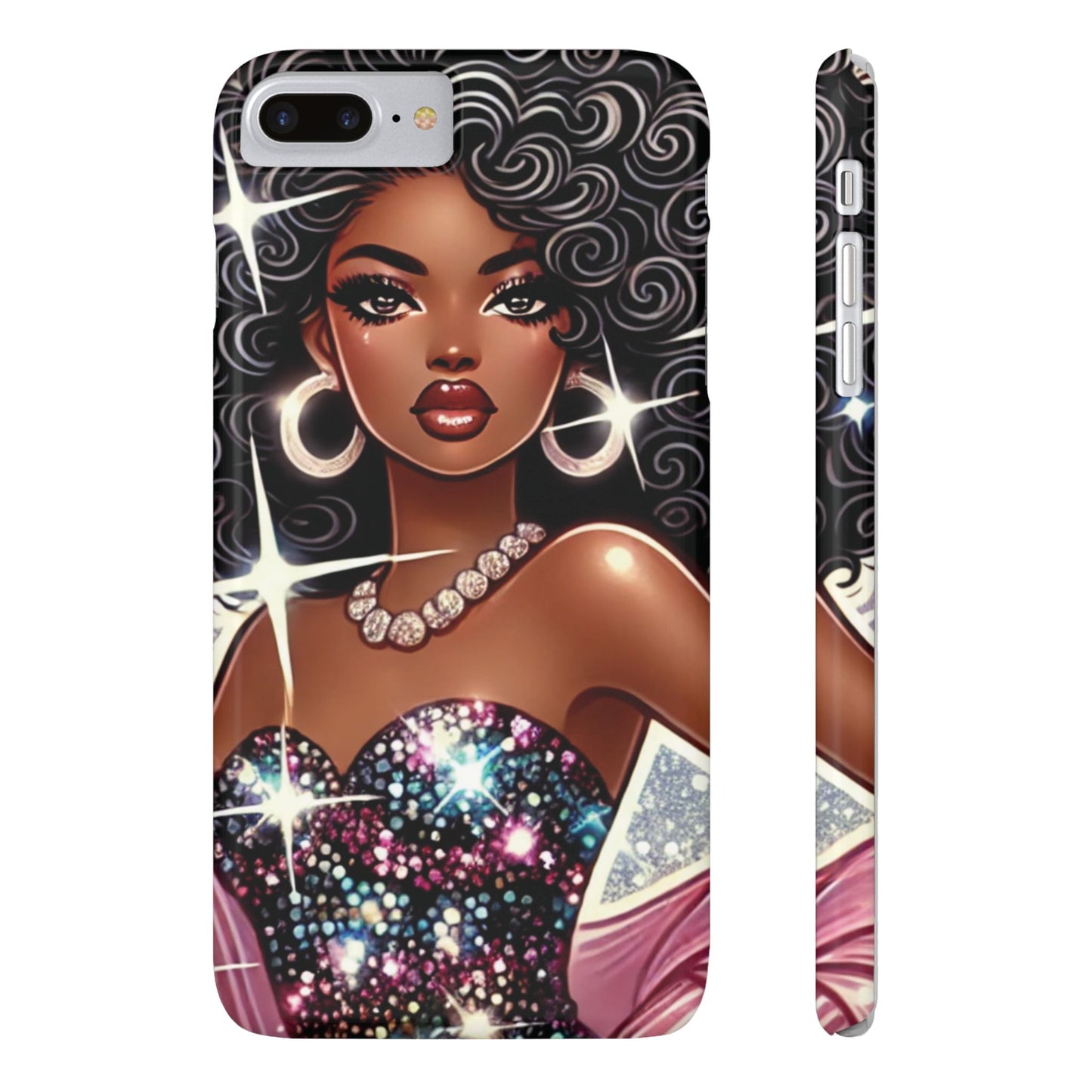 "Gorgeous" - Slim Phone Cases - Creatively Designed Shop