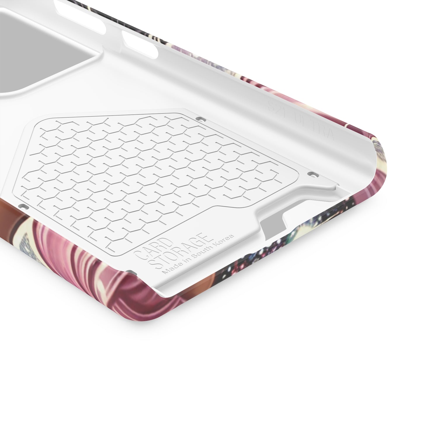 "Gorgeous" - Phone Case With Card Holder - Creatively Designed Shop