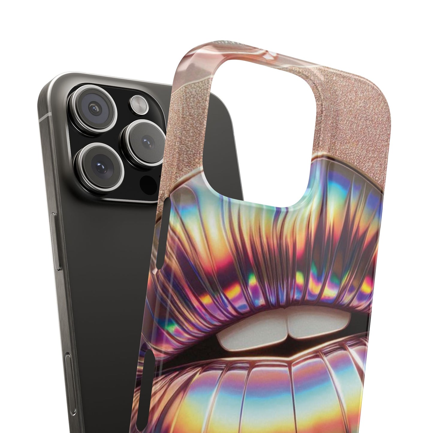 "Bronze Kiss" - Slim Phone Cases - Creatively Designed Shop