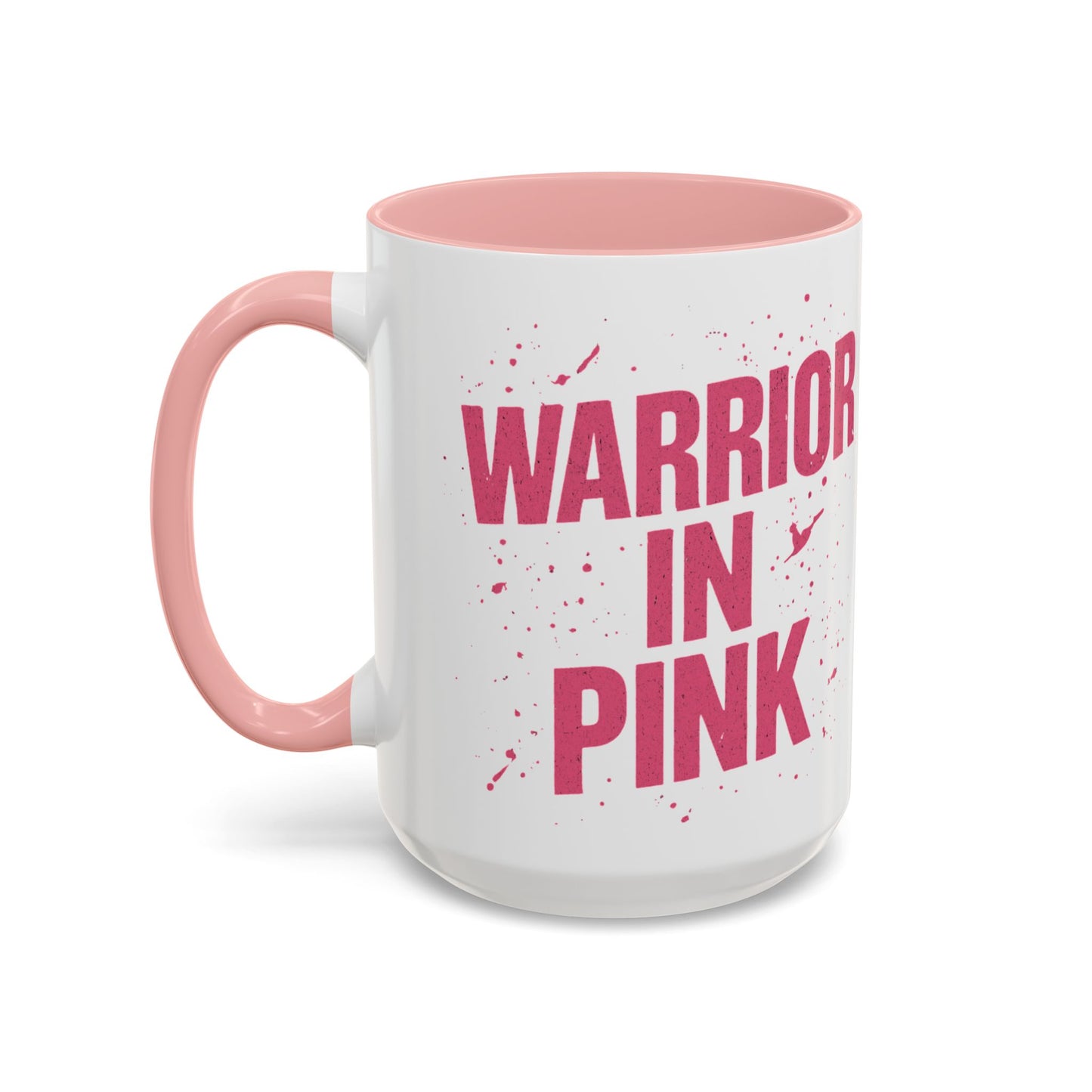 Warrior in Pink - Accent Coffee Mug