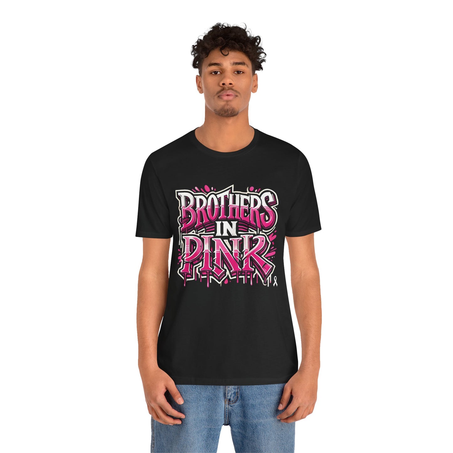 Brothers in Pink - Unisex Jersey Short Sleeve Tee