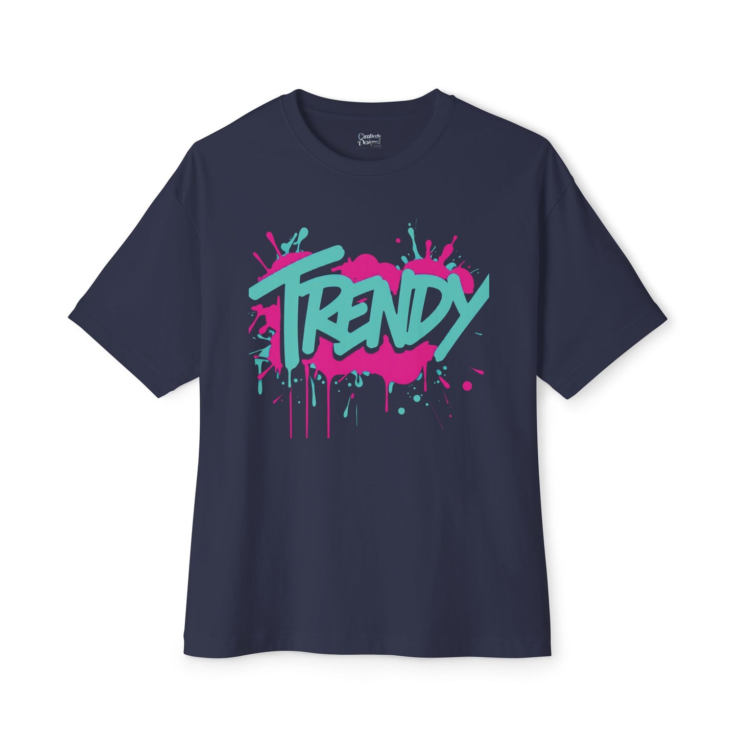"Trendy" - Unisex Oversized Boxy Tee