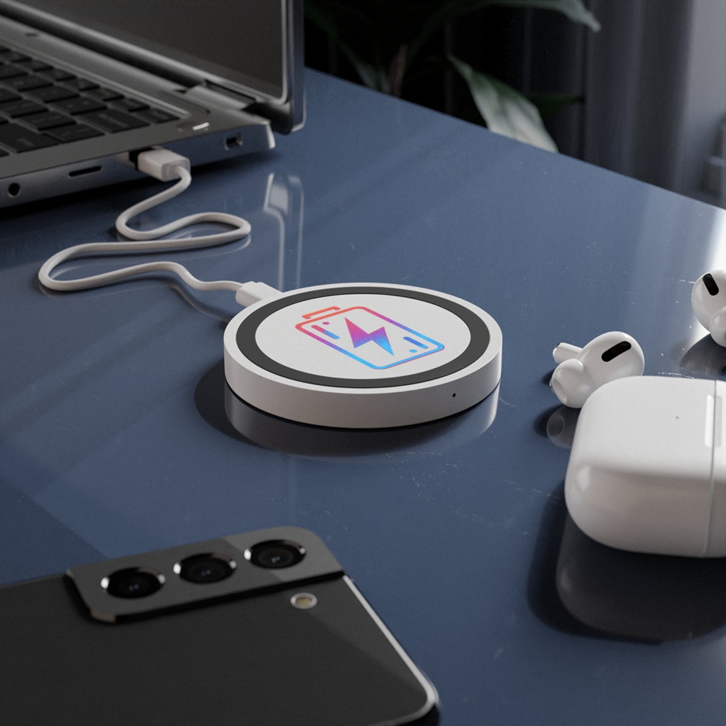 Charging Icon (Multi) - Quake Wireless Charging Pad - Creatively Designed Shop