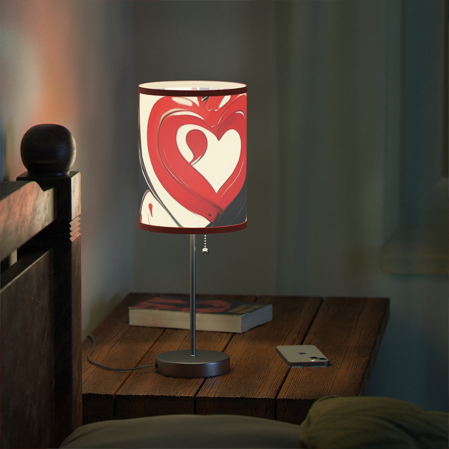 Hearts & Love - Lamp on a Stand, US|CA plug - Creatively Designed Shop