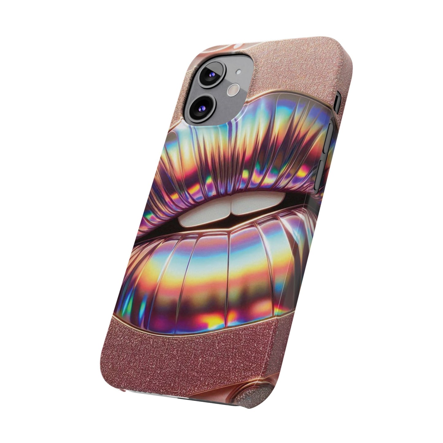 "Bronze Kiss" - Slim Phone Cases - Creatively Designed Shop