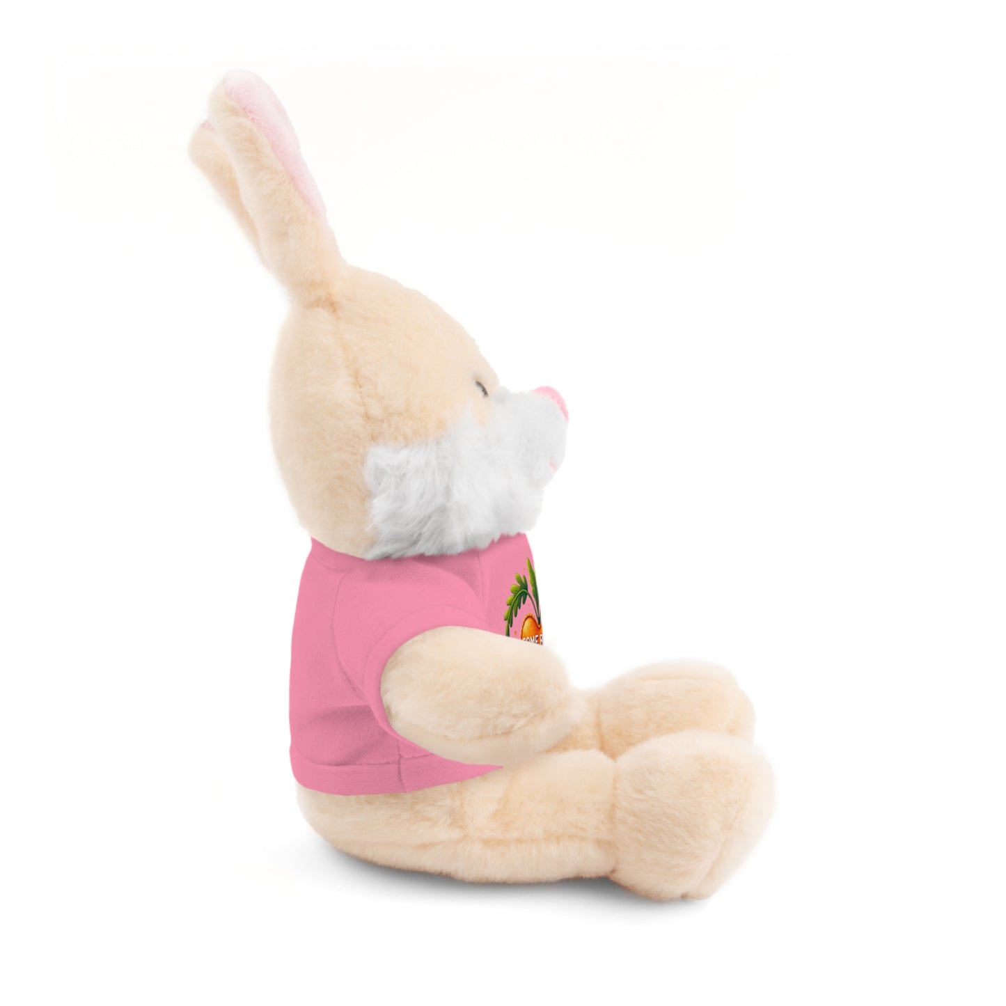 'Some Bunny Loves You' - Stuffed Bunny with Tee - Creatively Designed Shop