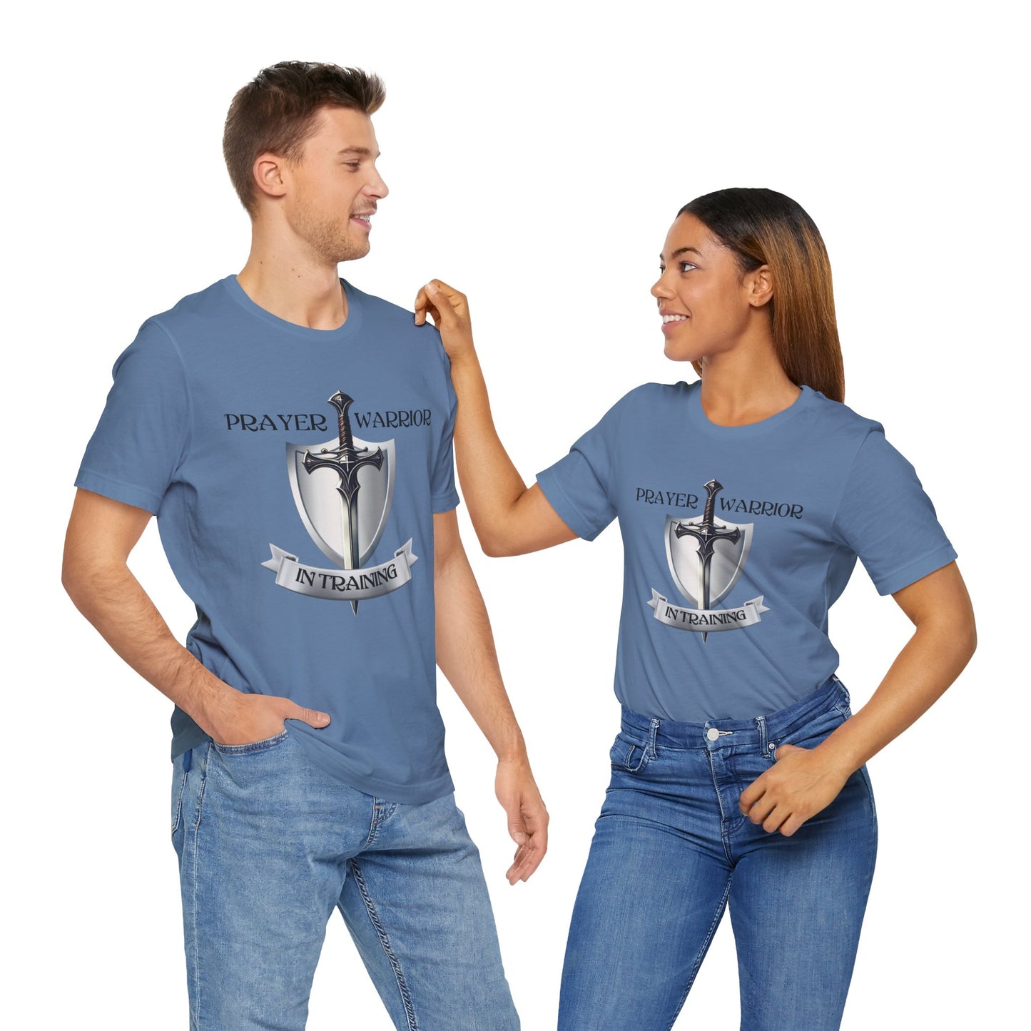 Prayer Warrior in Training - Unisex Jersey Short Sleeve Tee