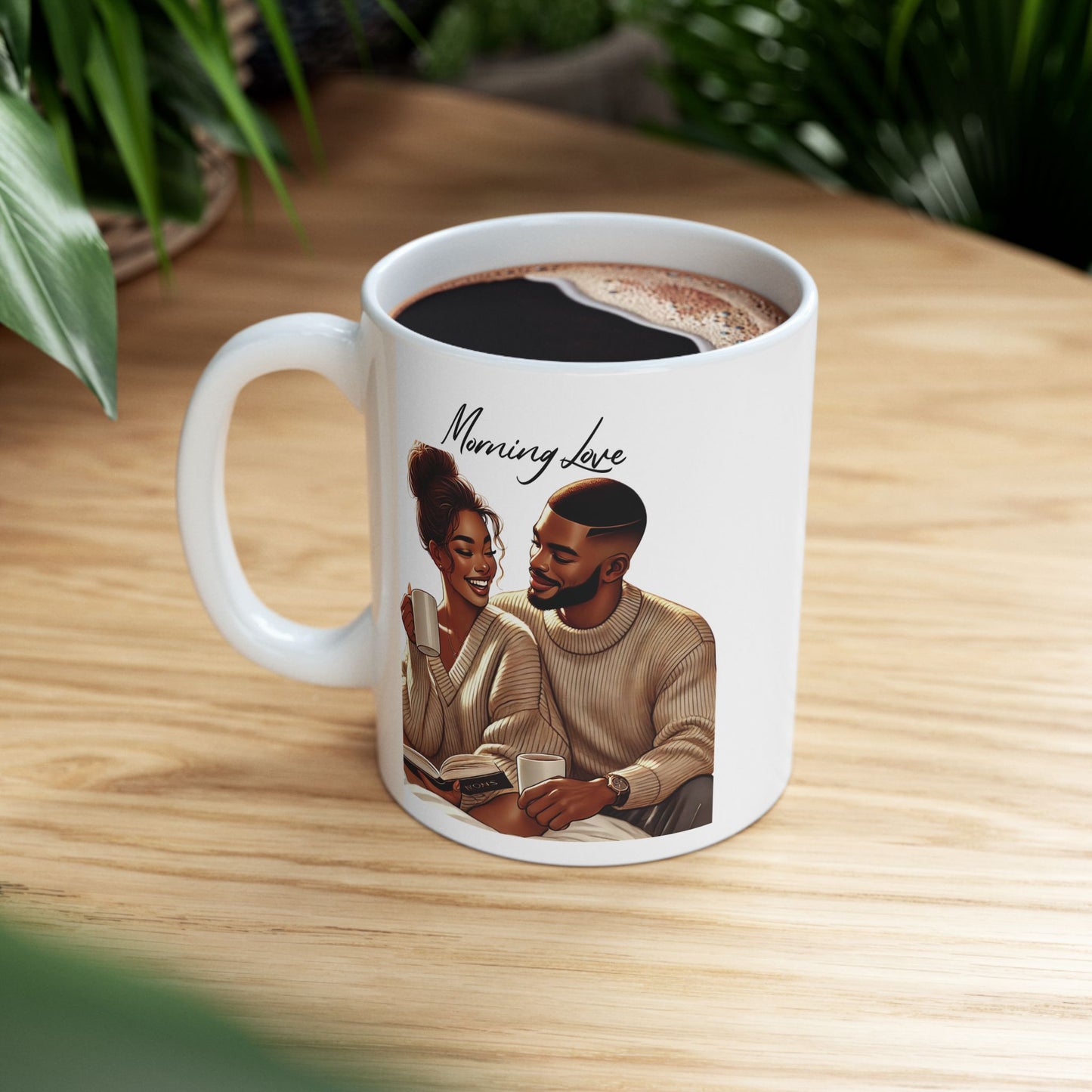 Morning Love - Ceramic Mug (11oz & 15oz) - Creatively Designed Shop