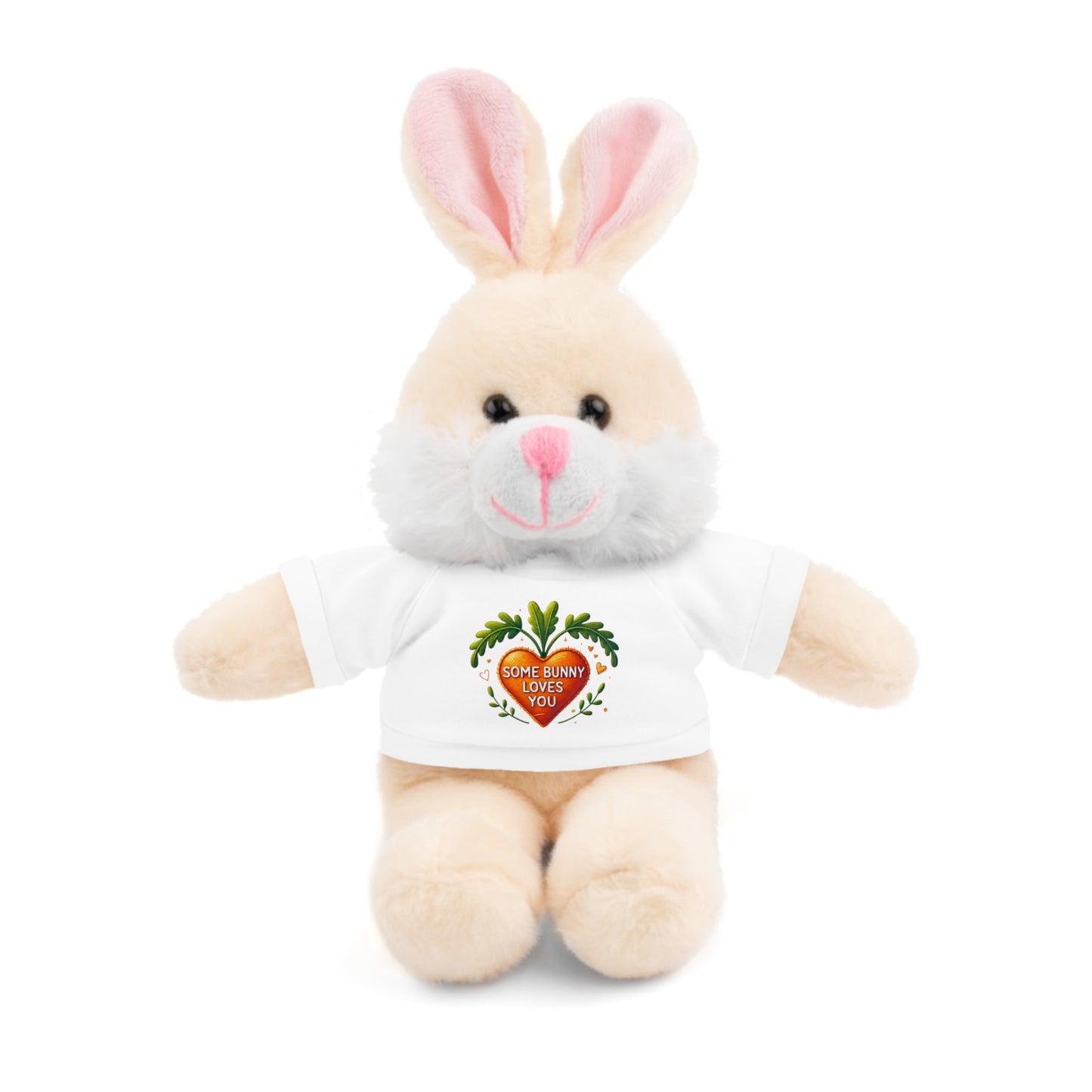 'Some Bunny Loves You' - Stuffed Bunny with Tee - Creatively Designed Shop