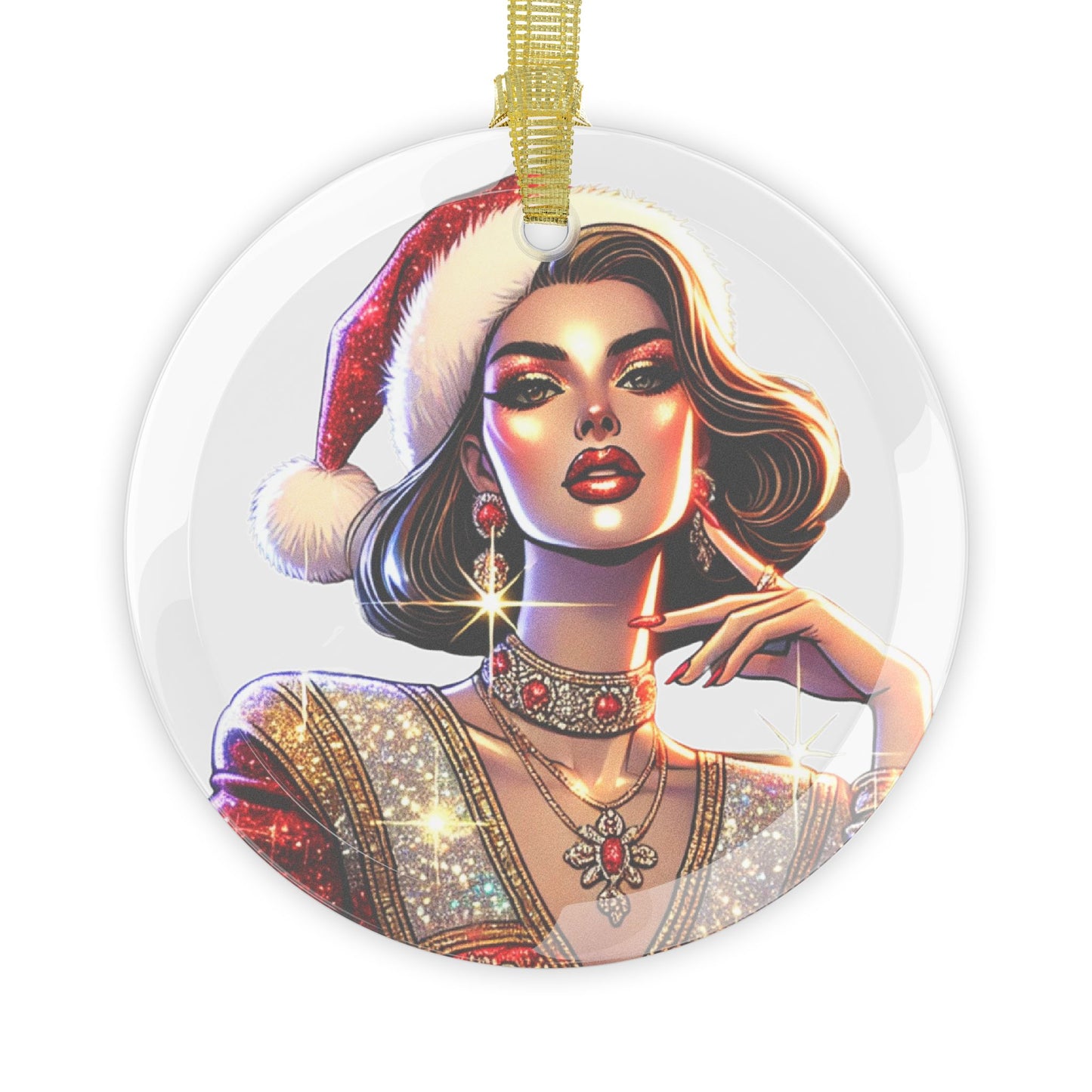Christmas Beauty - Glass Ornaments - Creatively Designed Shop