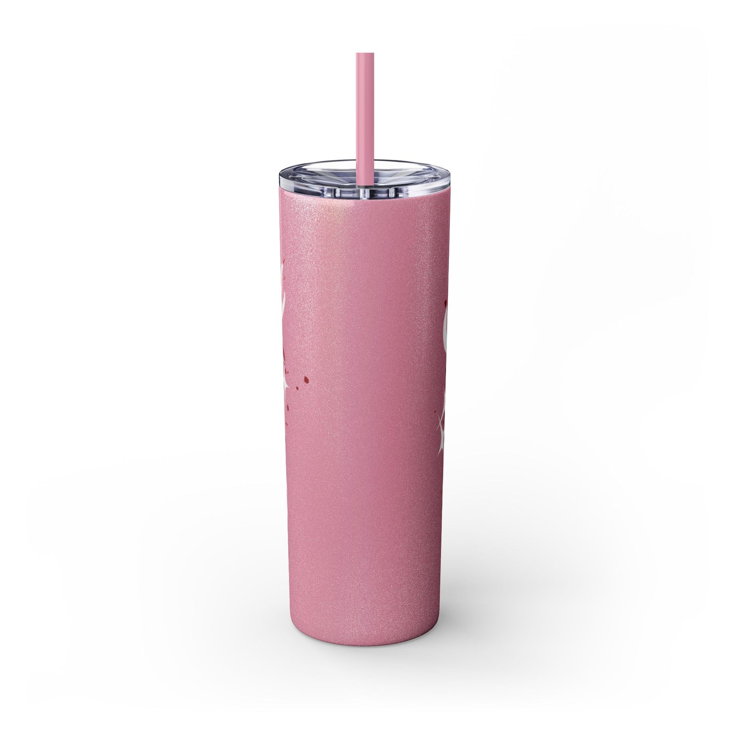 Beauty Speaks - Skinny Tumbler with Straw, 20oz - Creatively Designed Shop