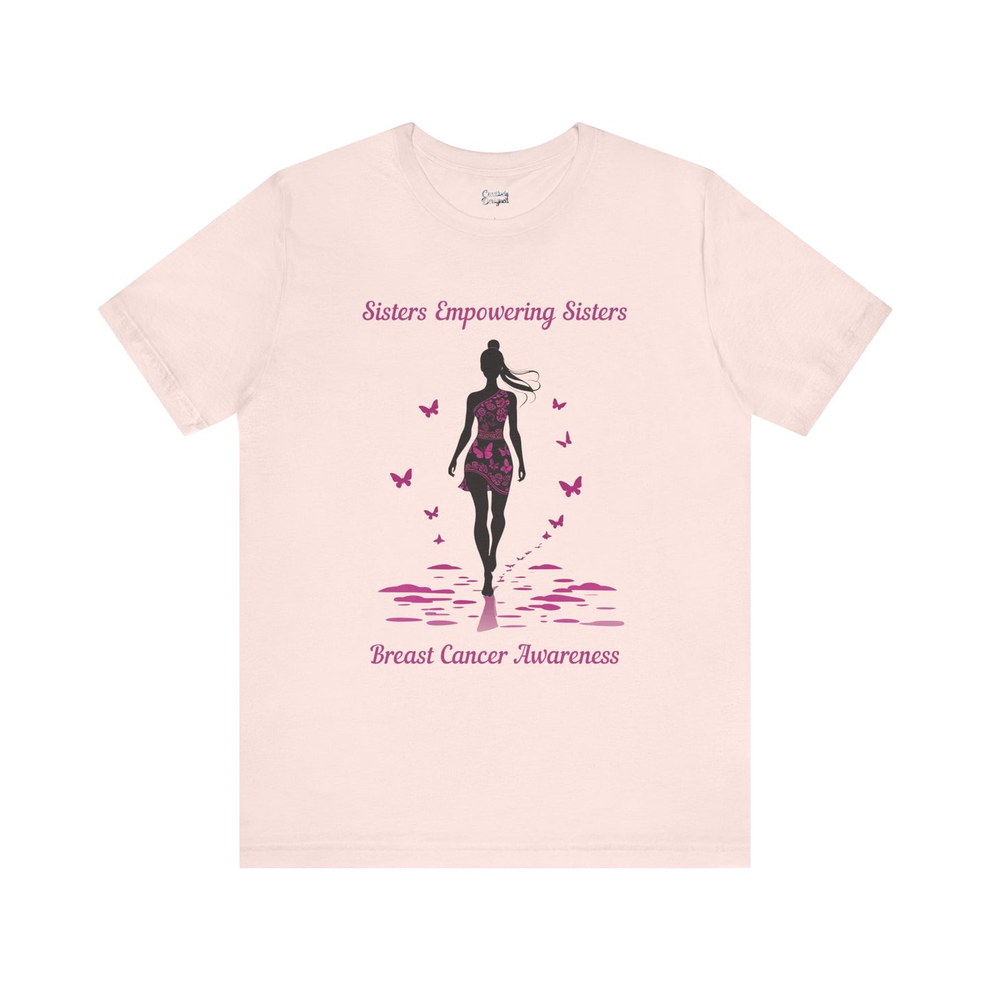 SES Breast Cancer Awareness "Woman" - Unisex Jersey Short Sleeve Tee