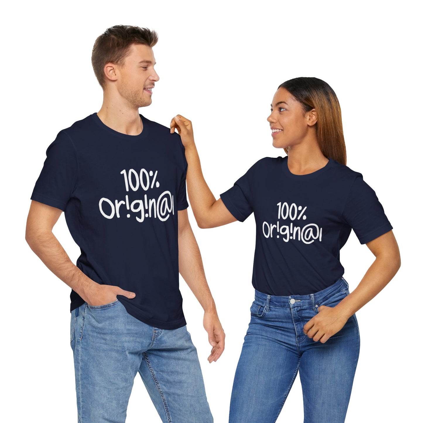 100% Or!g!n@l - Unisex Jersey Short Sleeve Tee