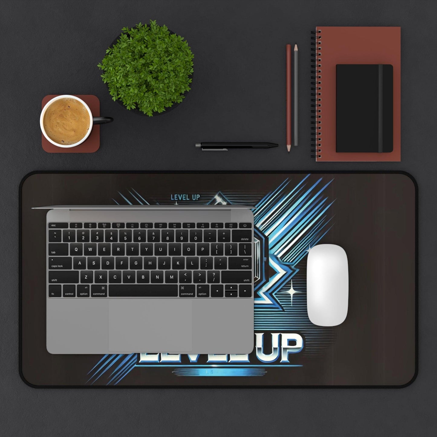 "Level Up" - Desk Mat - Creatively Designed Shop