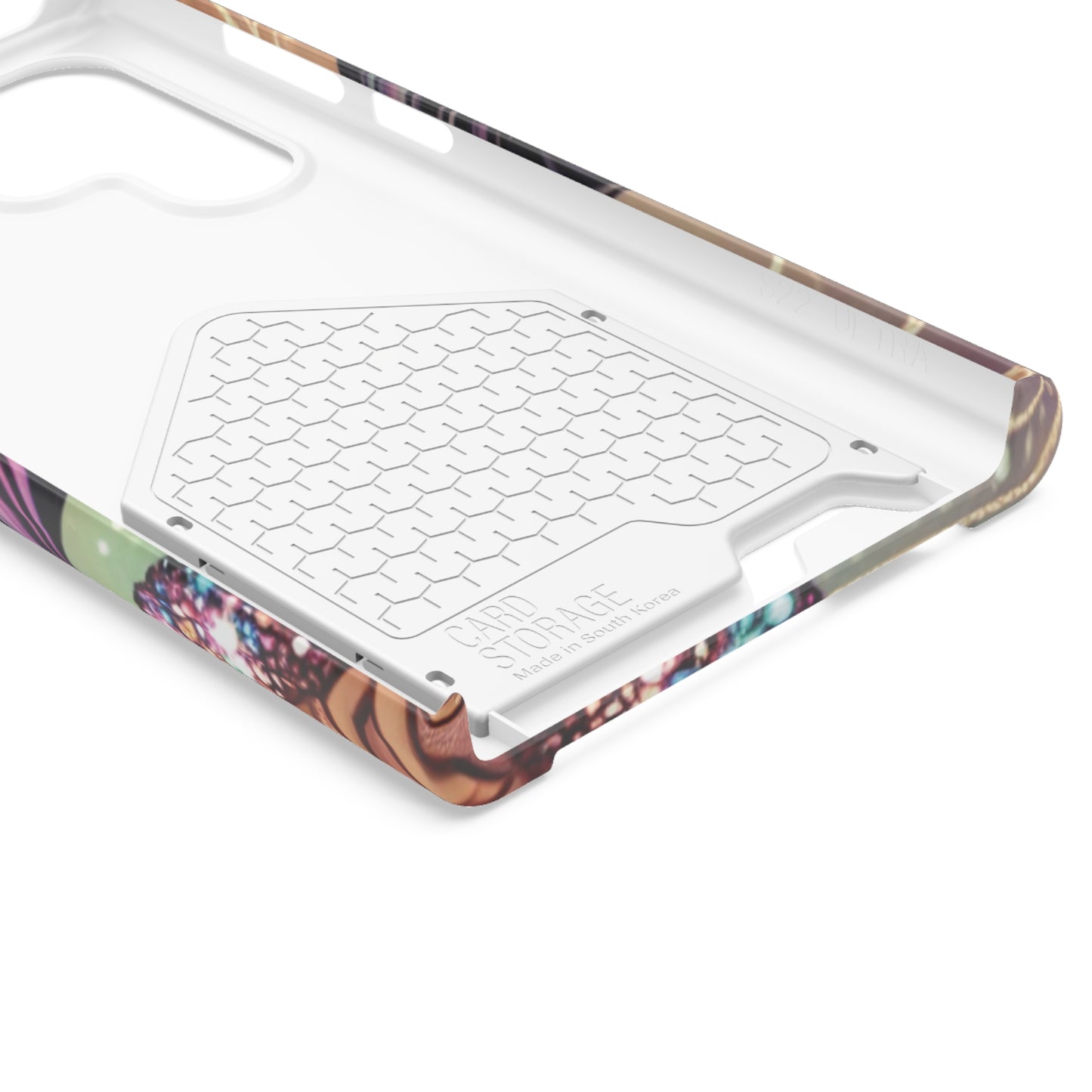 "Stunning" - Phone Case With Card Holder - Creatively Designed Shop