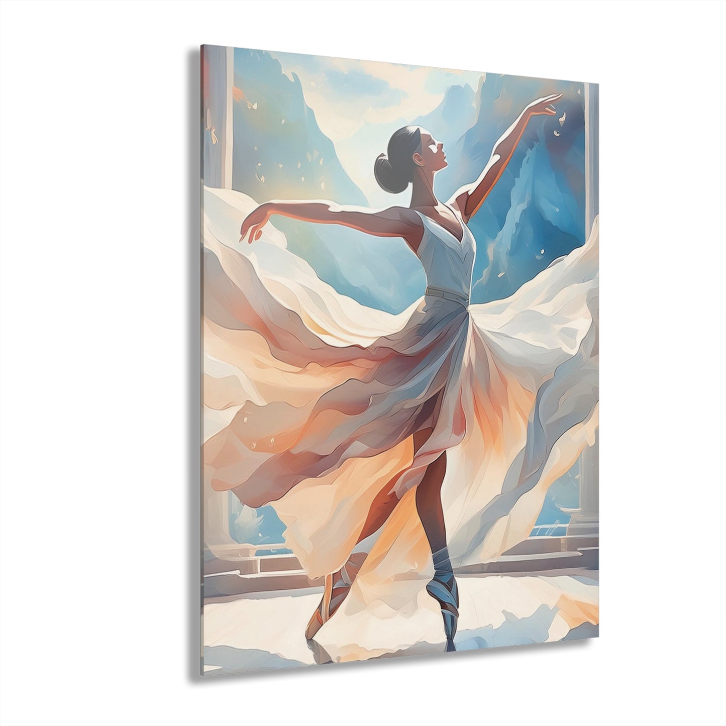 "Beautiful Ballerina" - Acrylic Prints (French Cleat Hanging) - Creatively Designed Shop