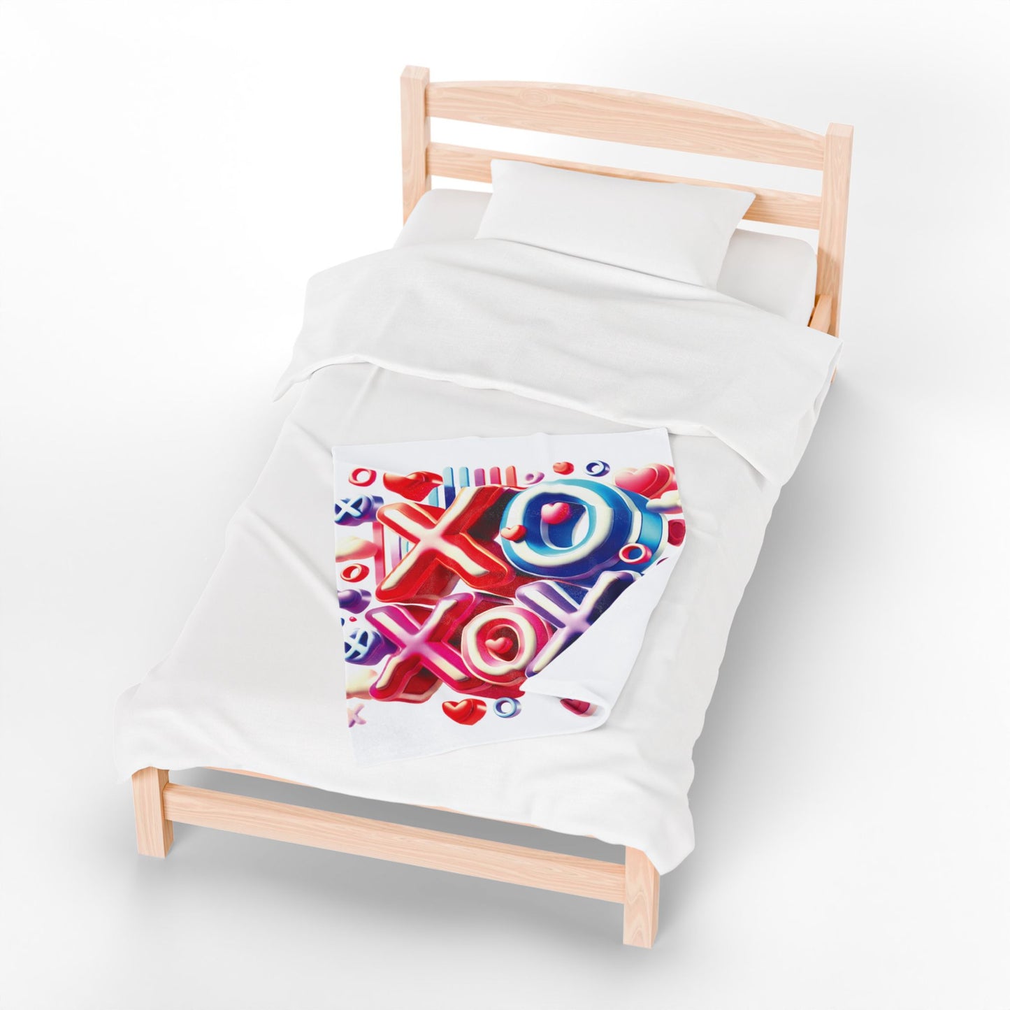 XOXO - Velveteen Plush Blanket