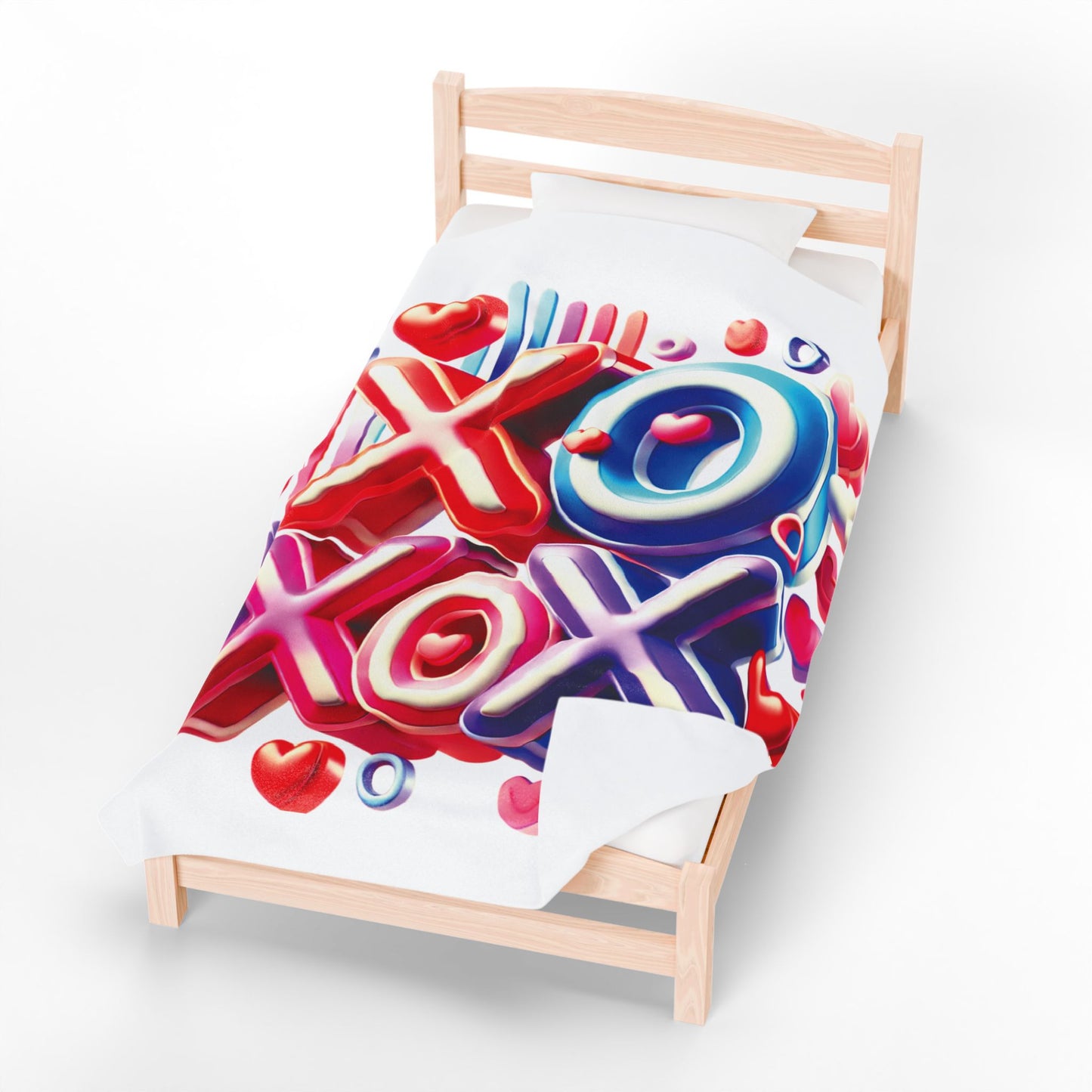 XOXO - Velveteen Plush Blanket