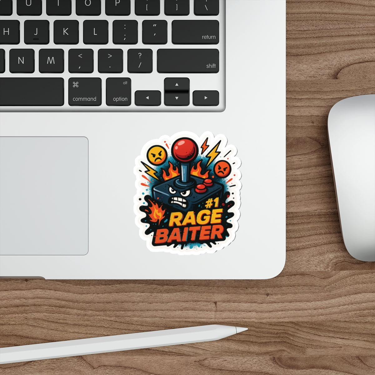 #1 Rage Baiter - Die-Cut Sticker