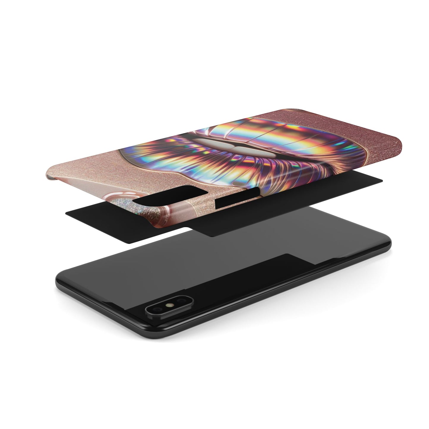 "Bronze Kiss" - Slim Phone Cases - Creatively Designed Shop