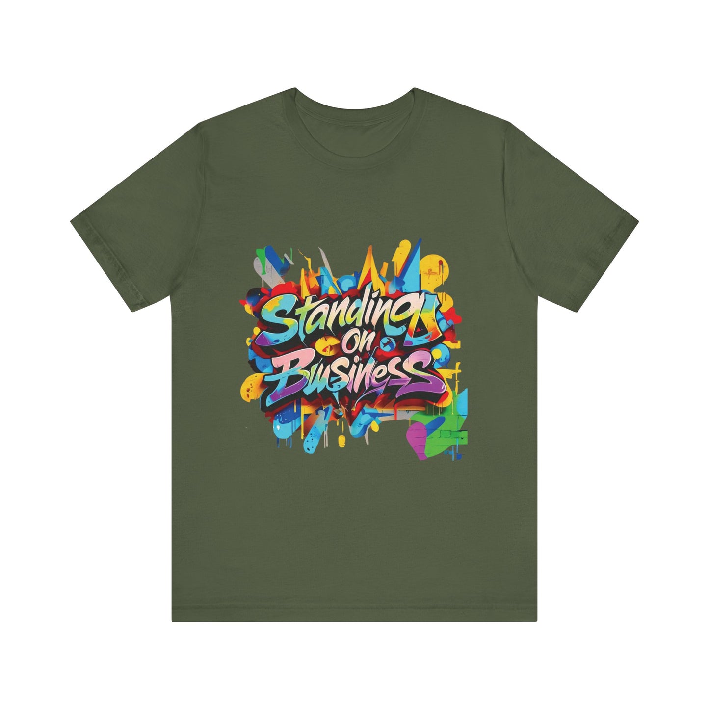 Standing on Business - Unisex Jersey Short Sleeve Tee