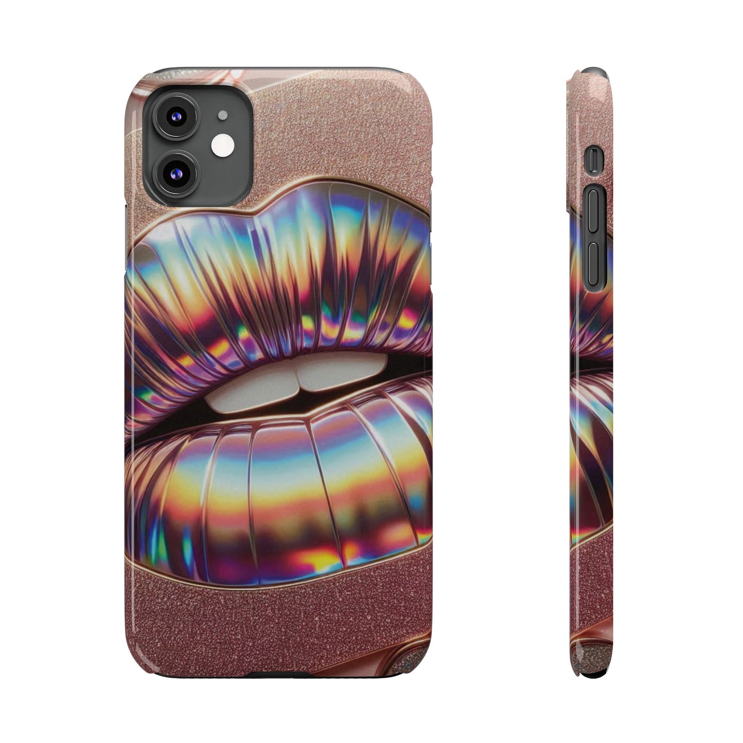 "Bronze Kiss" - Slim Phone Cases - Creatively Designed Shop