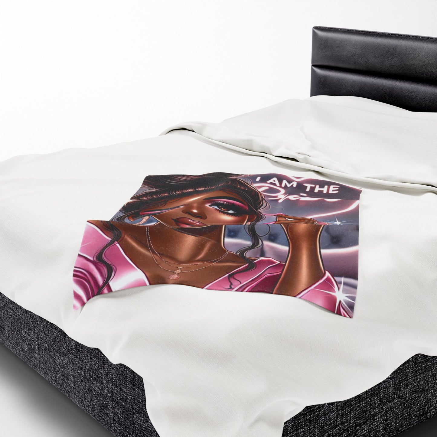 I Am the Prize - Velveteen Plush Blanket