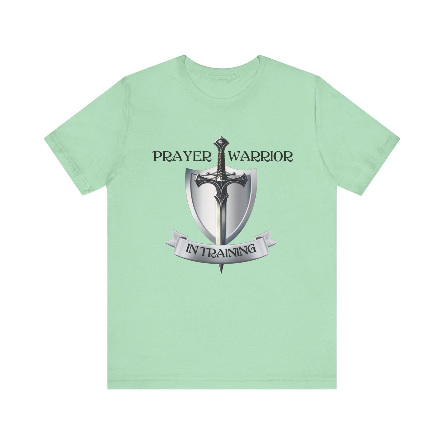 Prayer Warrior in Training - Unisex Jersey Short Sleeve Tee