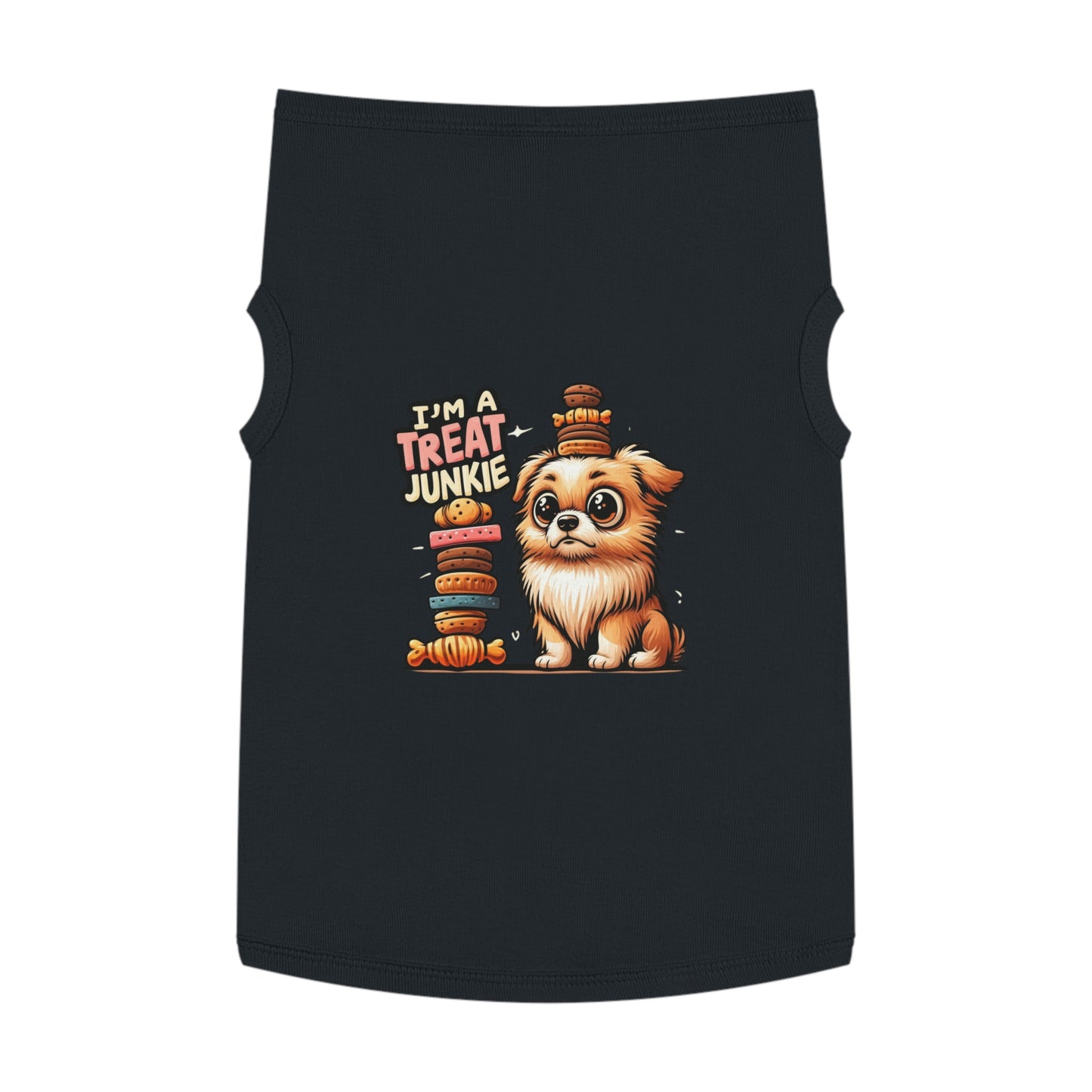 I'm A Treat Junkie - Pet Tank Top - Creatively Designed Shop