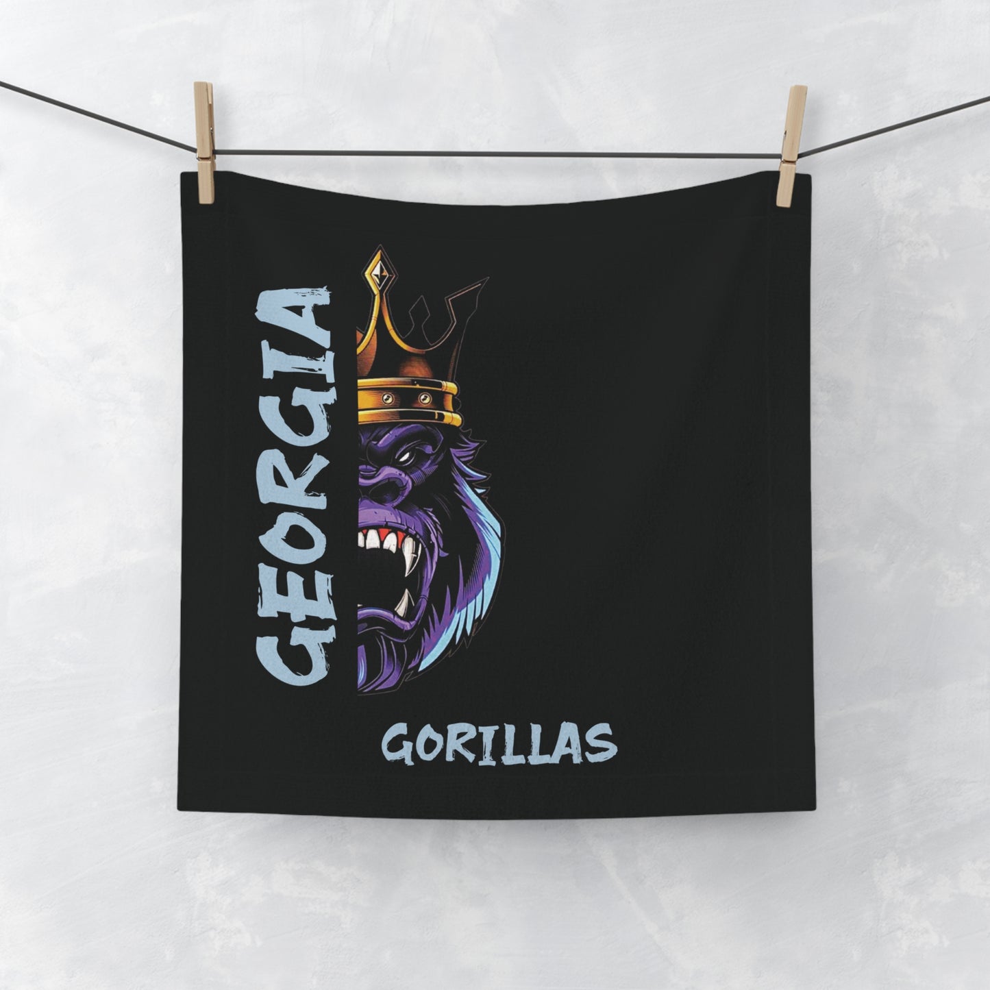 Georgia Gorilla - Face Towel - Creatively Designed Shop
