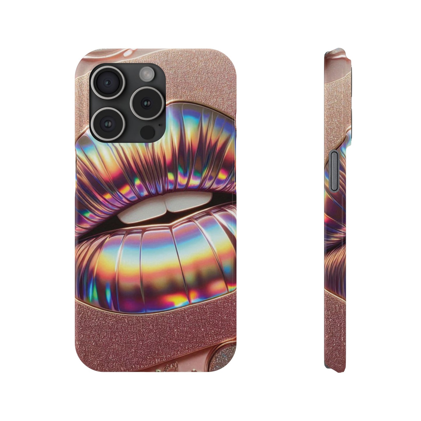 "Bronze Kiss" - Slim Phone Cases - Creatively Designed Shop