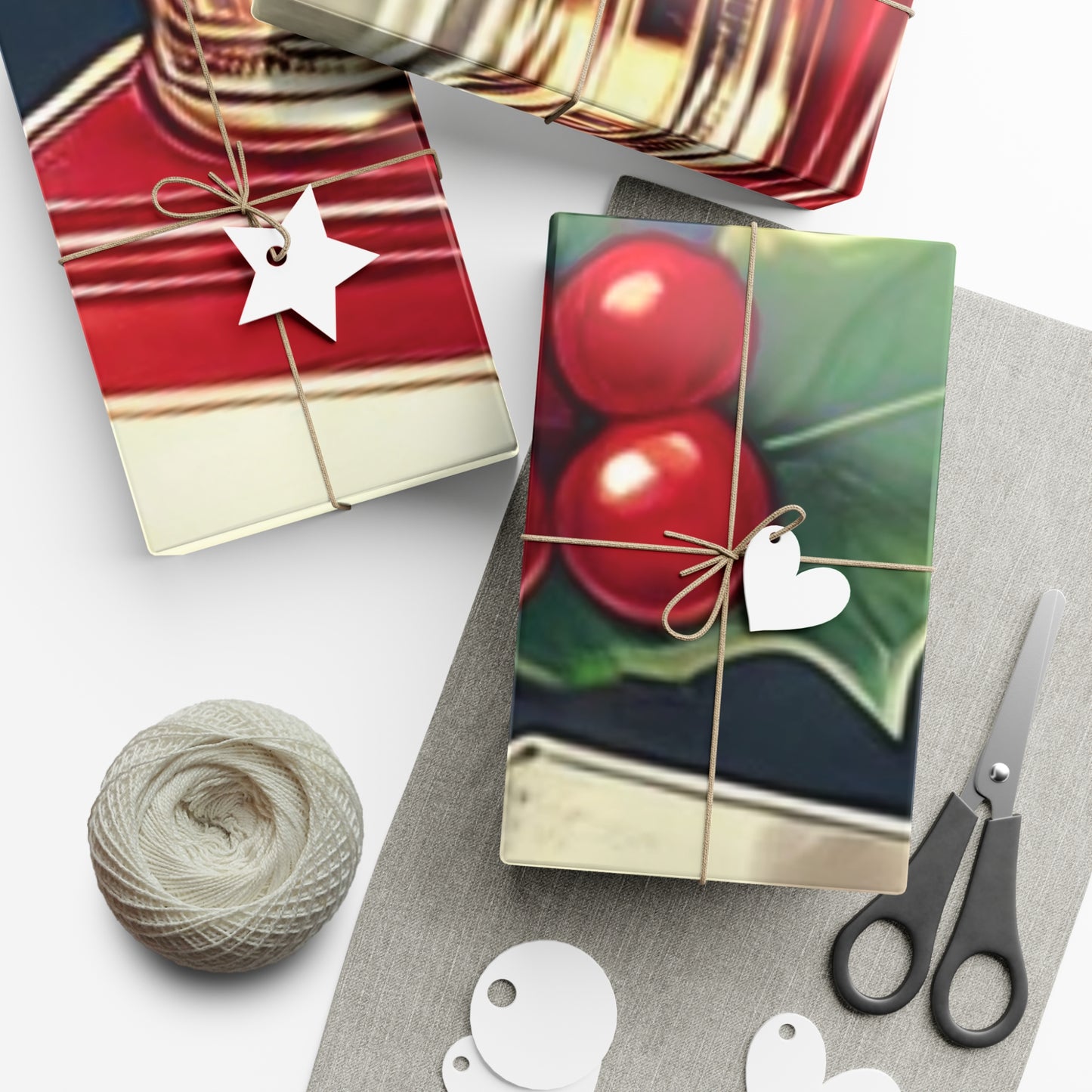 Christmas Glam Makeup Essentials - Gift Wrap Papers - Creatively Designed Shop