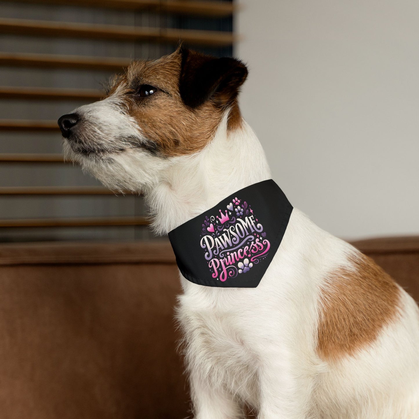 Pawsome Princess - Pet Bandana Collar - Creatively Designed Shop