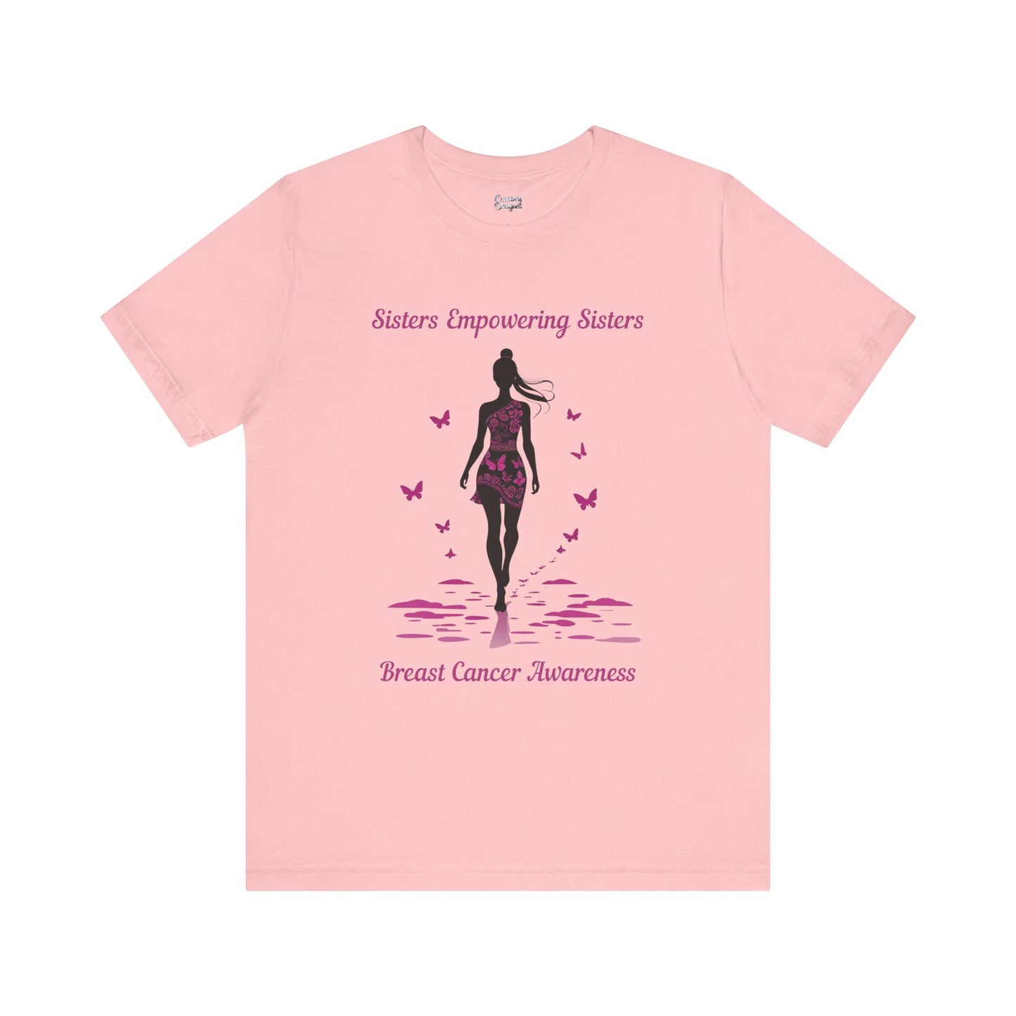 SES Breast Cancer Awareness "Woman" - Unisex Jersey Short Sleeve Tee