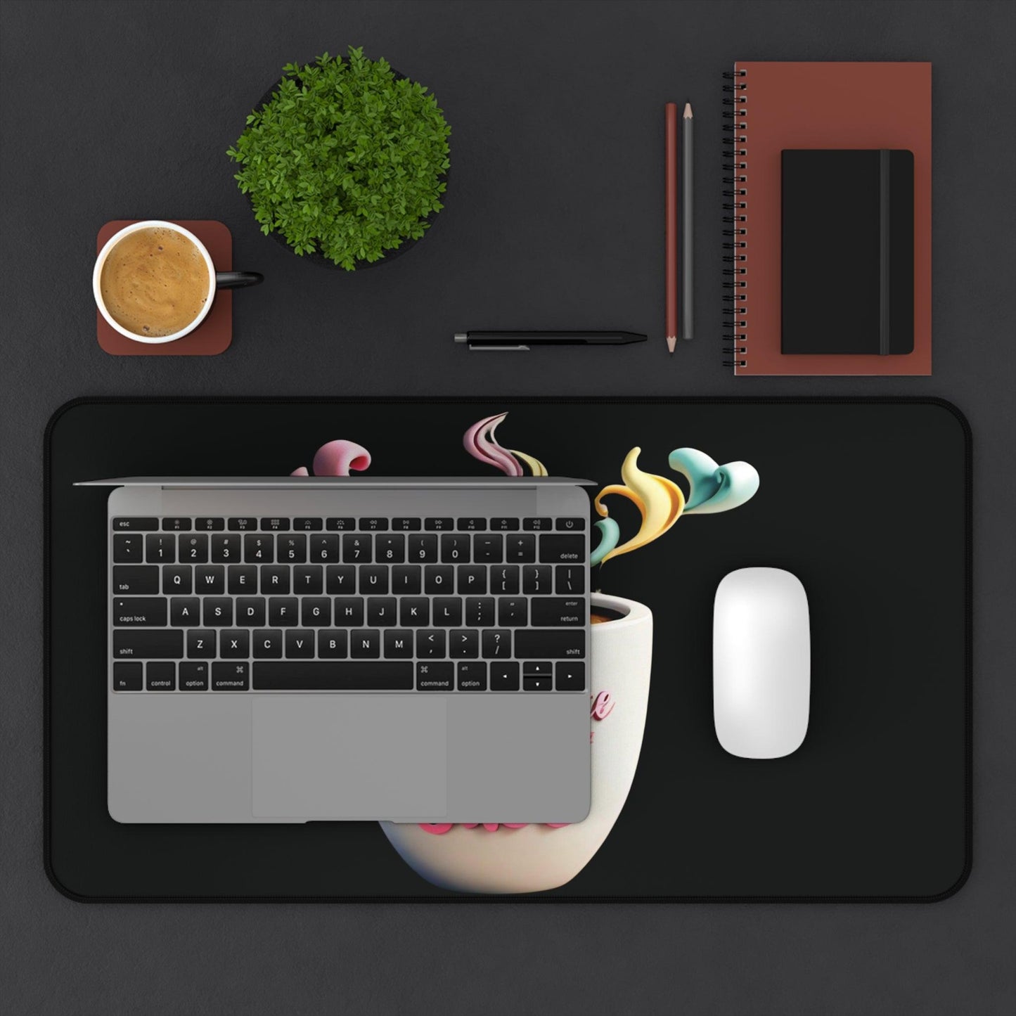 "Confidence & Sass" - Desk Mat - Creatively Designed Shop