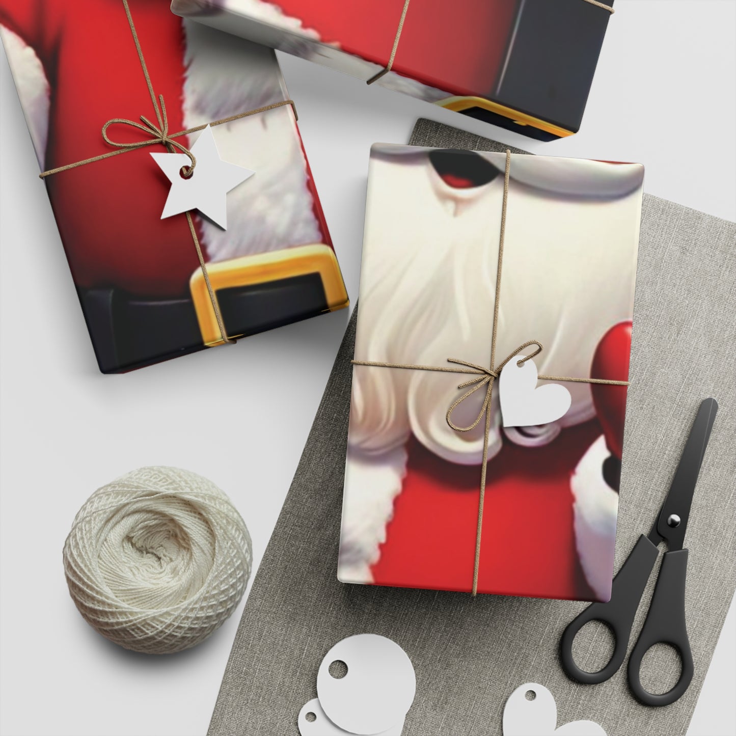 Christmas Cartoon Characters - Gift Wrapping Paper Sheets, 1pc - Creatively Designed Shop