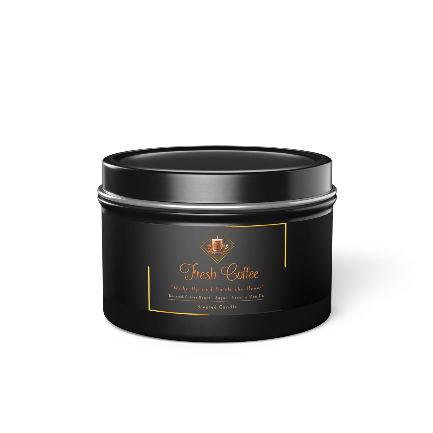 Fresh Coffee - Tin Candles - Creatively Designed Shop