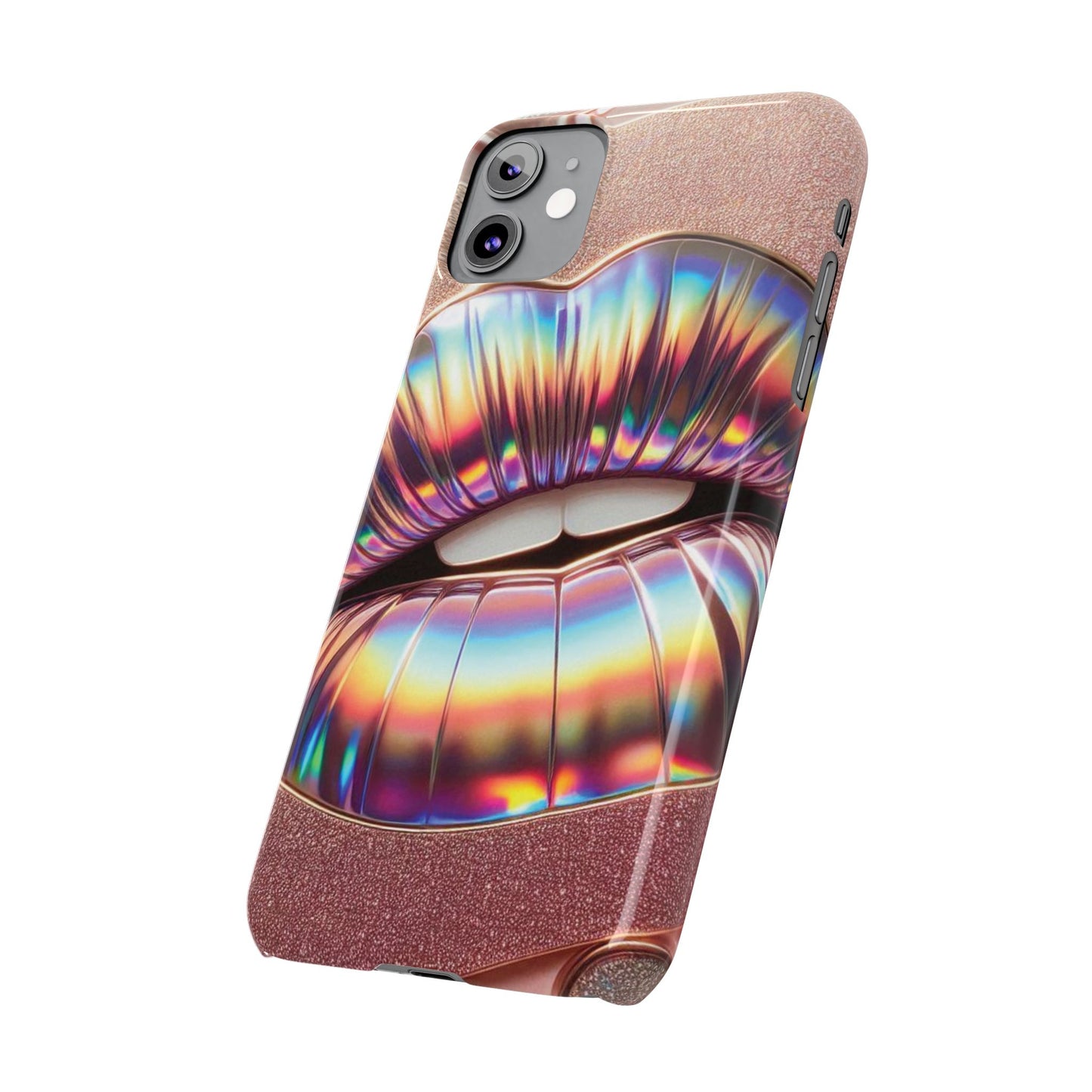"Bronze Kiss" - Slim Phone Cases - Creatively Designed Shop